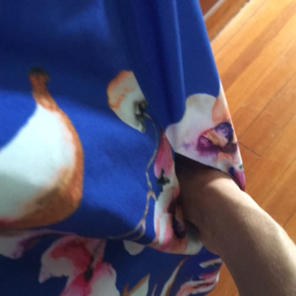 Kut from the Kloth Floral Sleeveless Seka Dress - Picture 7 of 8